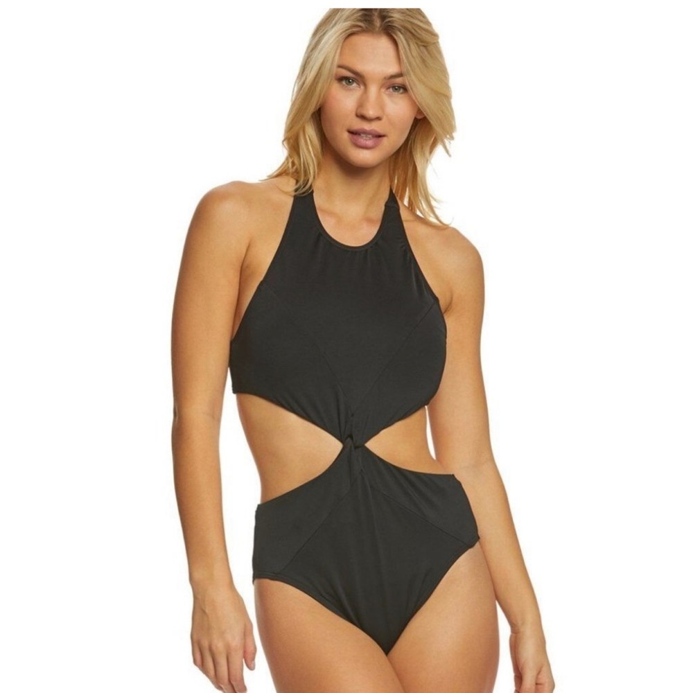 Carmen Mark Valvo swimsuit